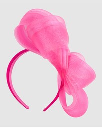 Fillies Collection - Bespoke Hot Pink Racing Fascinator