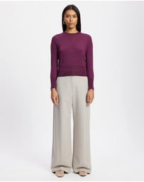 Mcintyre - Polly-Lite Cropped Merino Jumper