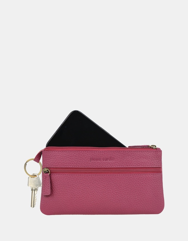 Pierre Cardin - Pierre Cardin Genuine Leather Coin Purse