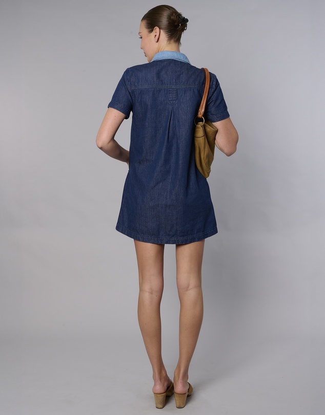 Love and Nostalgia - Isabelle Denim Mini Dress
