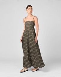 MVN - Polka Dot Maxi Dress