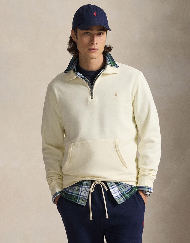 Polo Ralph Lauren - Loopback Fleece Quarter-Zip Sweatshirt