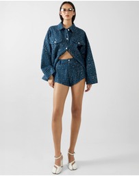 BY.DYLN - Valentino Micro Shorts
