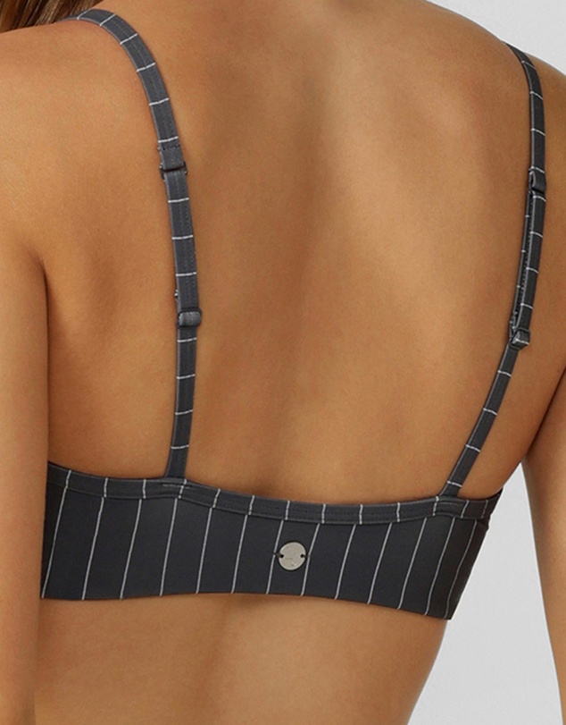 Lorna Jane - Effortless Pinstripe Sports Bra