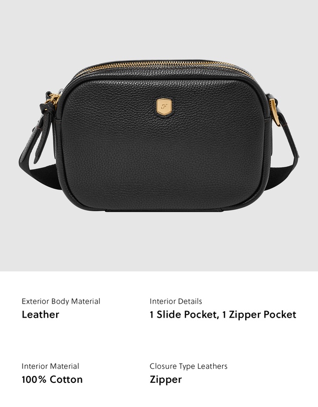 Fossil - Danni Black Crossbody Bag