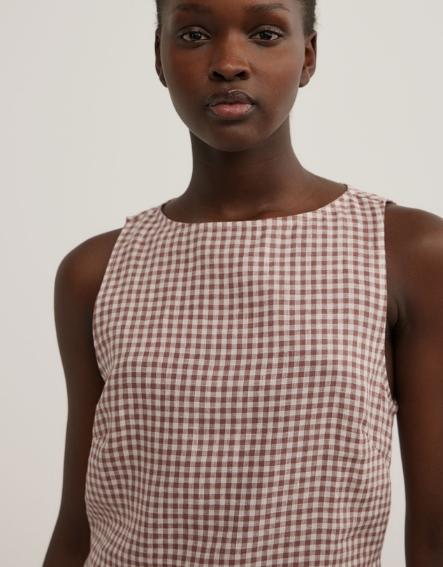 Witchery - Linen Longline Top