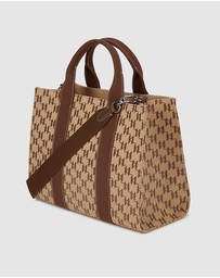 Karl Lagerfeld - K/Rue St-Guillaume Square Monogram Medium Tote Bag