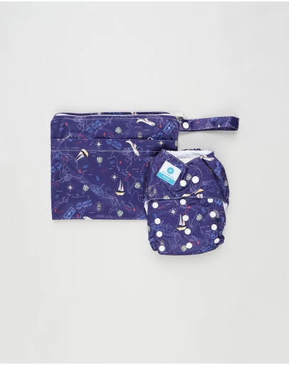itti bitti - Reusable Cloth Nappy & Wetbag - Travel
