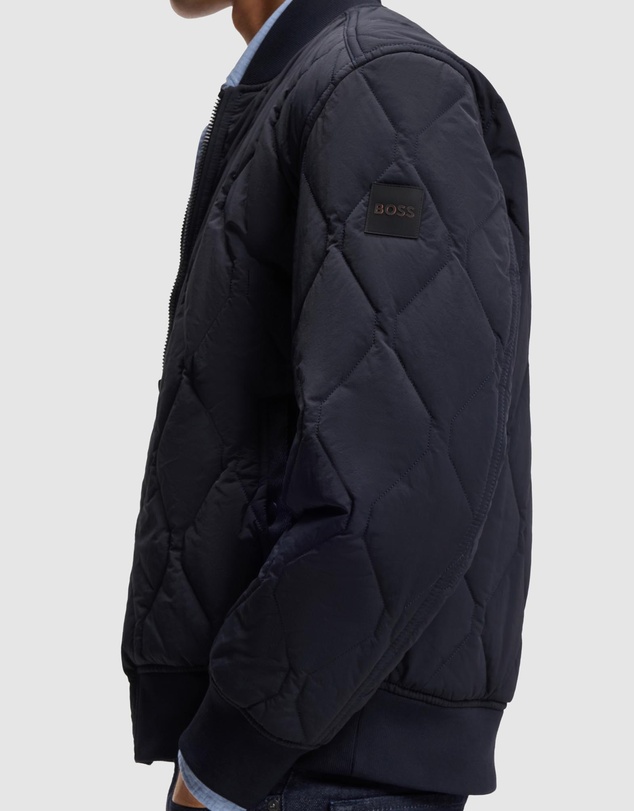 BOSS - Water-Repellent Jacket With Oval Quilting