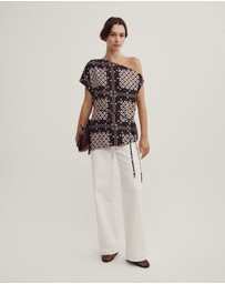 Witchery - Tipped Shoulder Top
