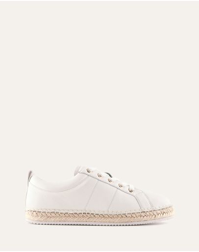 WHITE LEATHER