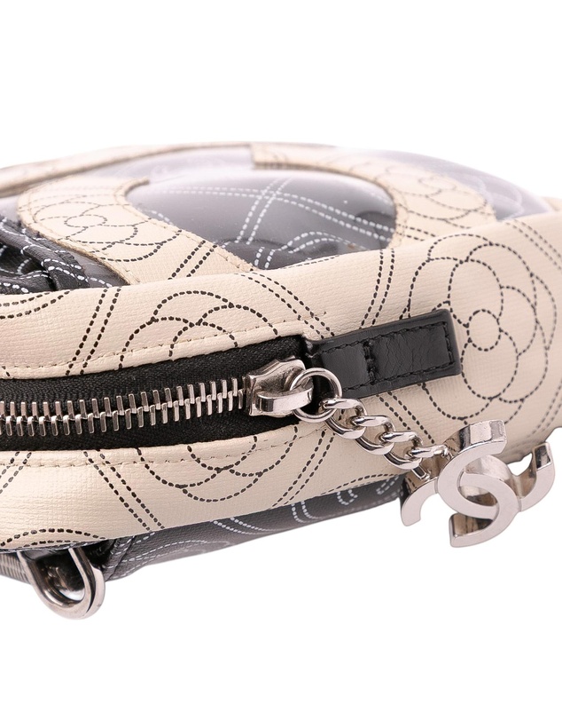Pre-Loved by Azura Reborn - Pre-Loved Coated Canvas Camellia Logo Camera Bag