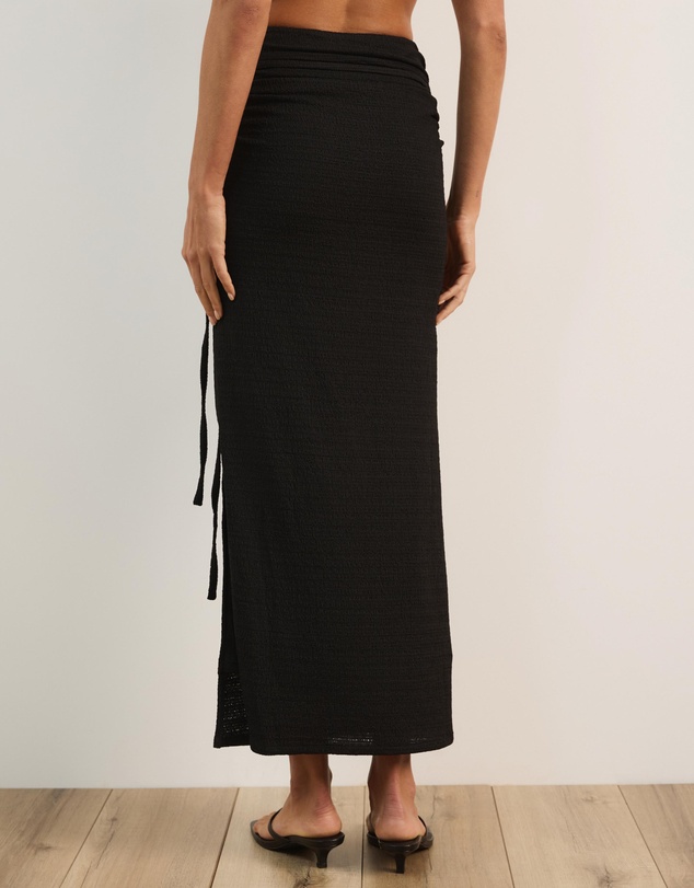 Atmos&Here - Alba Textured Belted Skirt