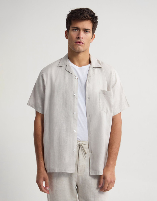 Oxford - Griffin French Linen Short Sleeve Shirt