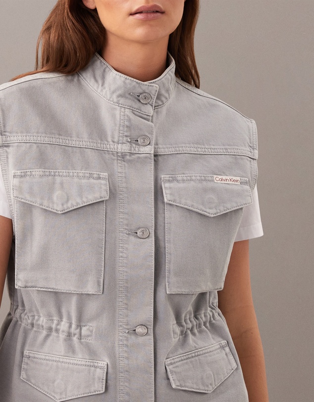 Calvin Klein - Fitted Utility Vest