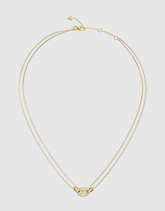 GUESS - Marine Pave Link Necklace