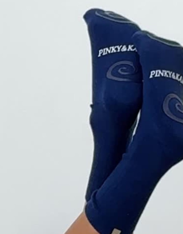 Pinky & Kamal - Pilates Spiral Grip Socks