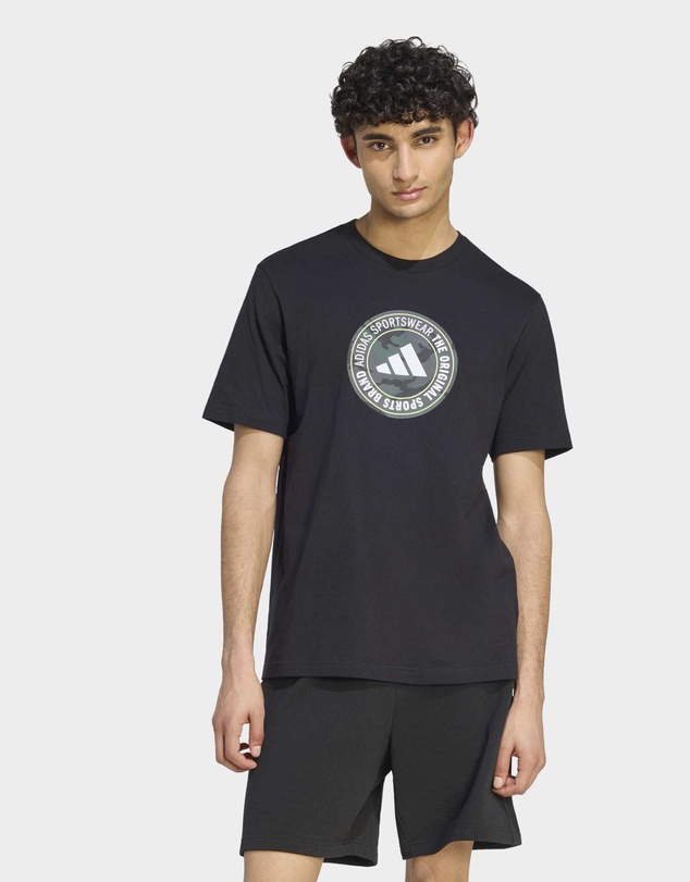 adidas Sportswear - CAMO CIRCLE GRAPHIC T-SHIRT Mens