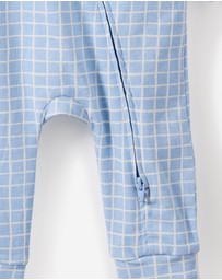 Cotton On Kids - Growie Long Sleeve Zip Romper