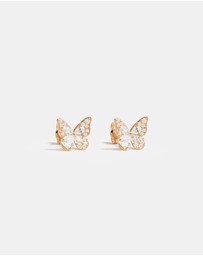 By Charlotte - I Believe, I Become Stud Earrings