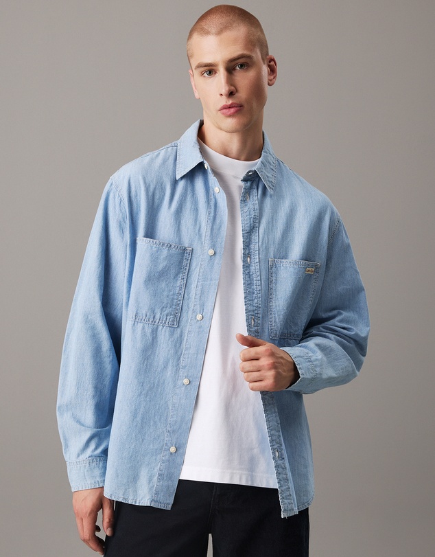 Calvin Klein Jeans - Relaxed Chambray Denim Shirt