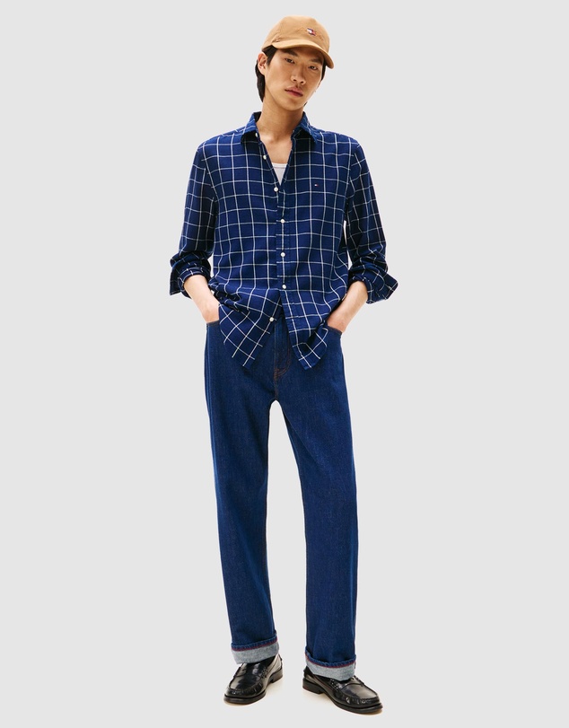 Tommy Hilfiger - Regular Fit Textured Twill Shirt