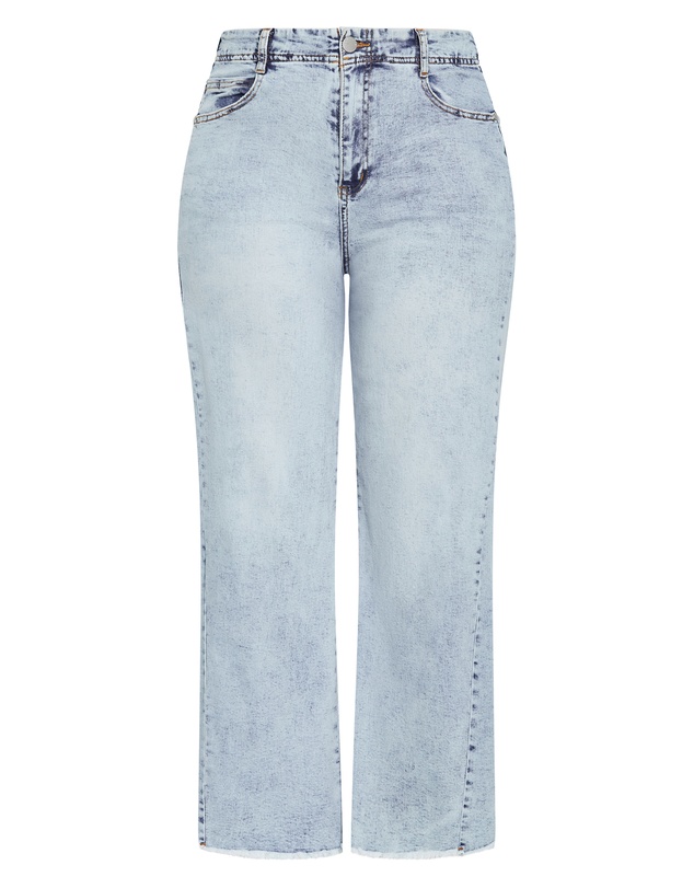 City Chic - Harley Fit Aliya Wide Leg Jean