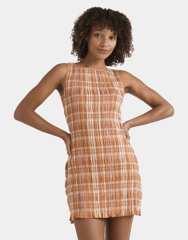 Billabong - Womens Check Me Out Mini Dress