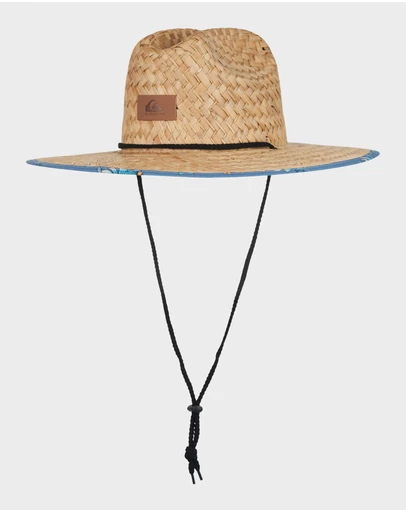 Quiksilver - Mens Pierside Print Straw Hat