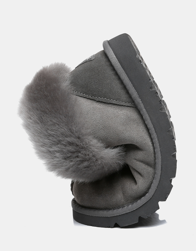 EVERAU - EverAU Ugg Mallow Slipper Sheepskin Upper House Shoes