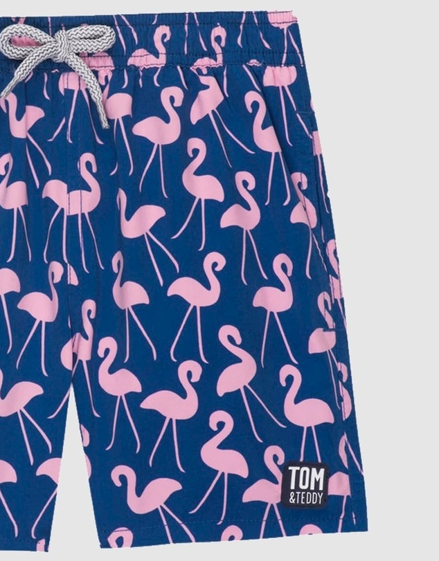 Tom & Teddy - Flamingo Boardshorts