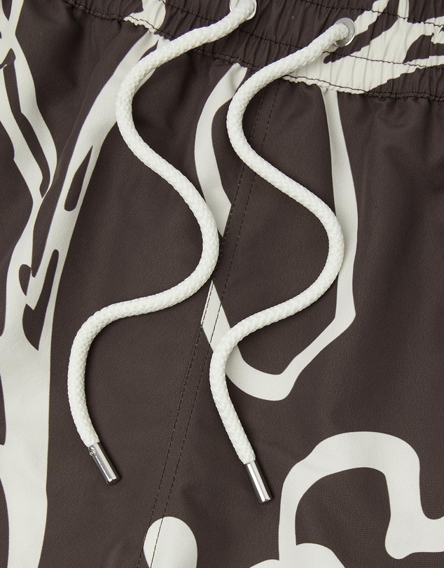 Frescobol Carioca - Rio Flor Print Swim Shorts