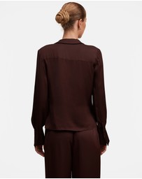 Forever New - Maude Asymmetrical Drape Shirt