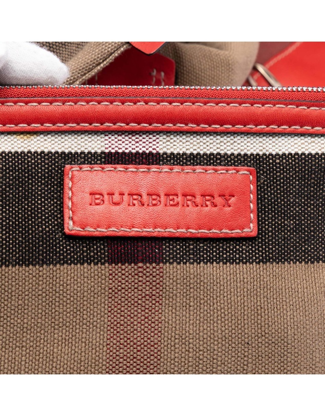 Pre-Loved by Azura Reborn - Pre-Loved Mega Check Canvas Maidstone Tote
