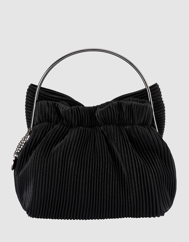 Olga Berg - Elise Pleated Top Handle
