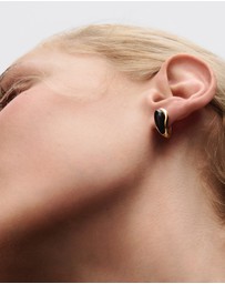 PDPAOLA - Quartz Luna Earrings