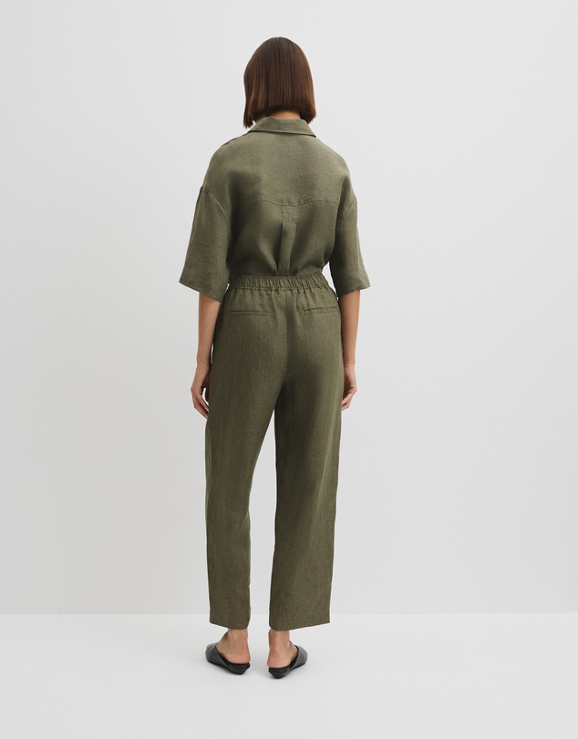 Country Road - Organically Grown Linen Tapered Jogger