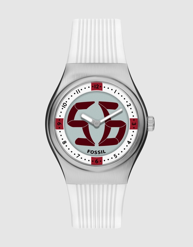 Fossil - Archival Big Tic White Analogue-Digital Watch