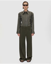CAMILLA AND MARC - Tari Strong Shoulder Short Trench Coat