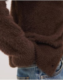 Calli - Rae Fluffy Knit Cardigan