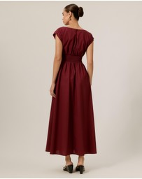 Tussah - Brooke Boat Neck Midi Dress