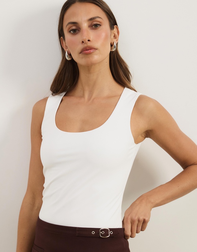 Atmos&Here - Jersey Scoop Neck Tank