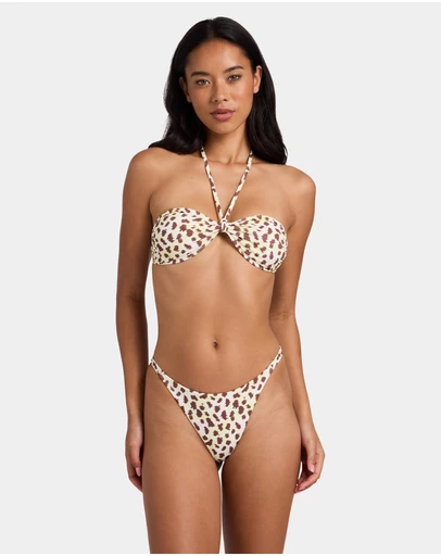 Billabong - Womens Tides Rave Halt Bandeau Bikini Top