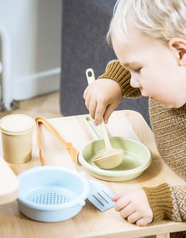 Dantoy - Dantoy - BIOplastic - Kitchen Set - 12pcs