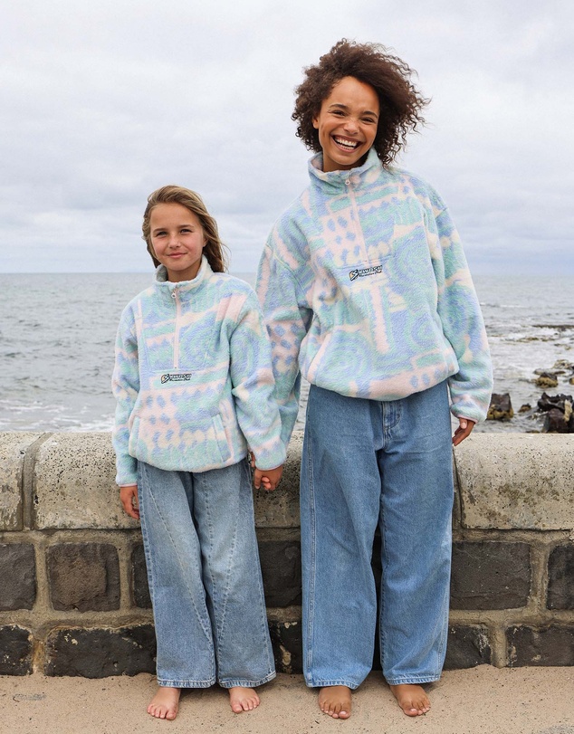 Skwosh - Chilladelphia Kids Polar Fleece Half Zip