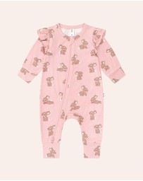 Huxbaby - Bunny Zip Romper - Babies