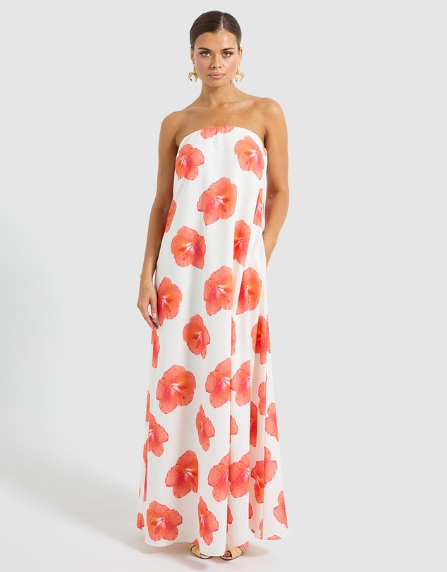 Pasduchas - Brielle Strapless Maxi Dress
