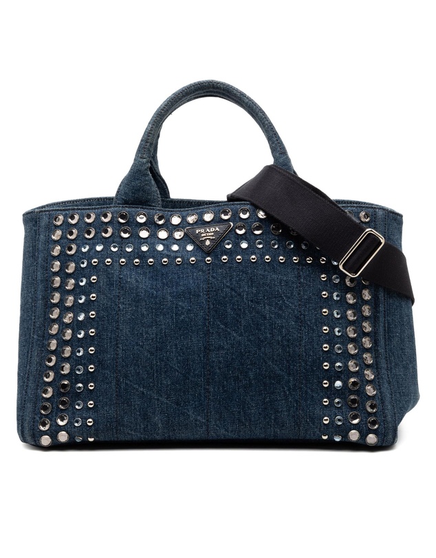 Pre-Loved by Azura Reborn - Pre-Loved Denim Canapa Bijoux Satchel