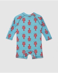 Crywolf - BABY RASH SUIT Little Lobsters