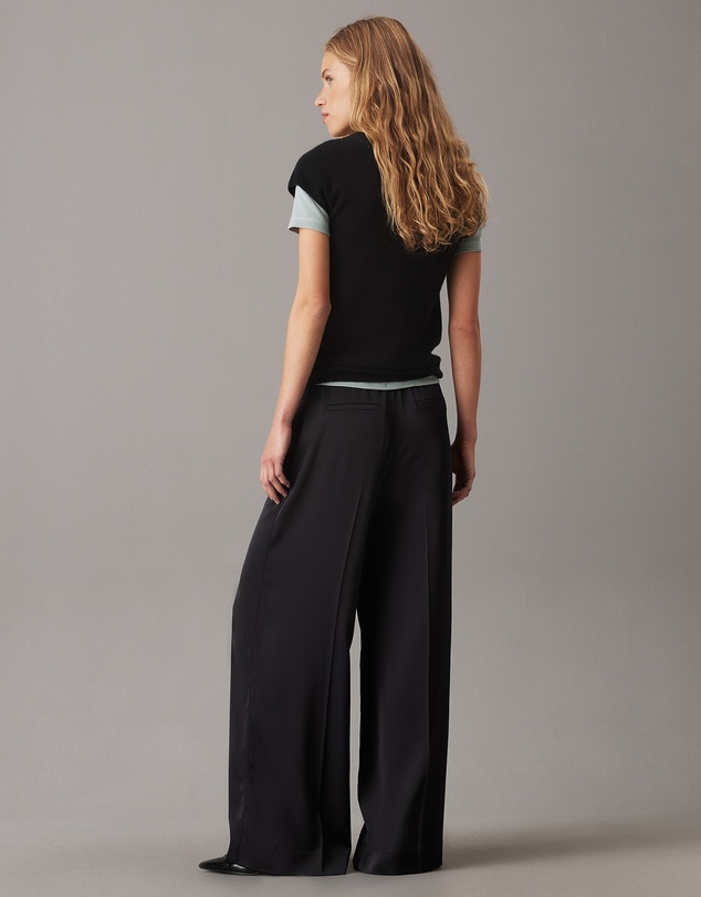 Calvin Klein - Straight Technical Satin Pants